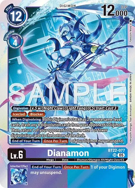 Dianamon [Bt22-077] [Cyber Eden] 1