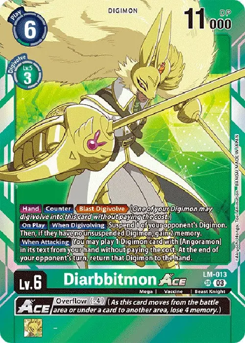 Diarbbitmon Ace [Lm-013] (English Exclusive) [Exceed Apocalypse] 1