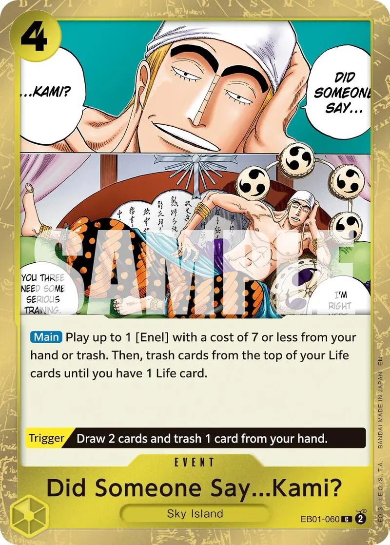 Did Someone Say...Kami? (Pirate Foil) [Premium Booster -The Best- Vol. 2] 1