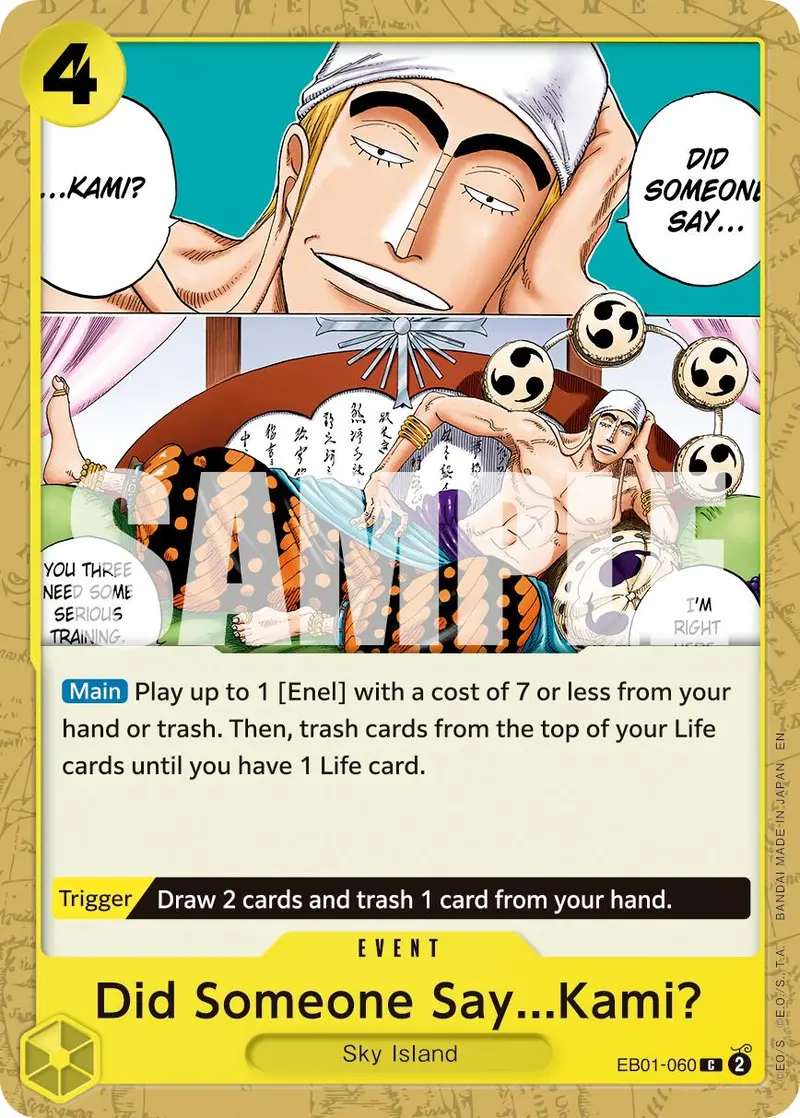 Did Someone Say...Kami? (Reprint) [Premium Booster -The Best- Vol. 2] 1