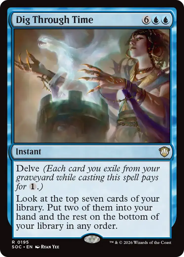 Dig Through Time [Secrets Of Strixhaven Commander] 1