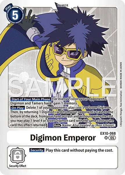 Digimon Emperor [Ex10-068] [Sinister Order] 1