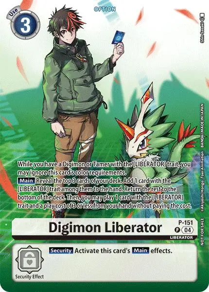 Digimon Liberator [P-151] - P-151 (Legend Pack 2024) [Promotional Cards] 1