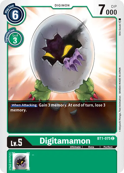 Digitamamon [Bt1-075] [Release Special Booster Ver.1.0] 1