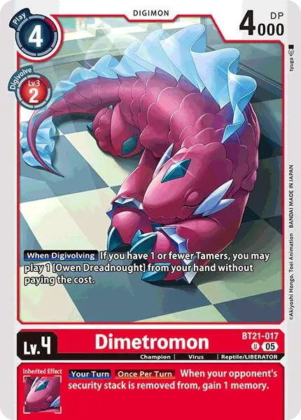 Dimetromon [Bt21-017] [World Convergence] 1