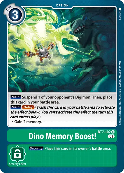 Dino Memory Boost! [Bt7-102] [Next Adventure] 1