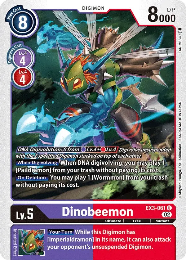Dinobeemon [Ex3-061] [Draconic Roar] 1