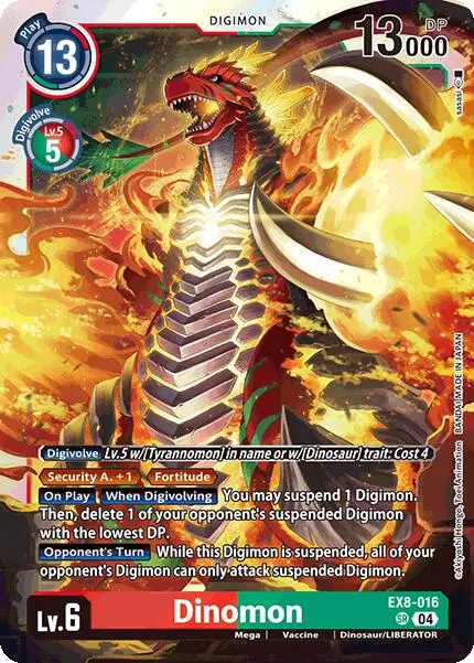 Dinomon [Ex8-016] [Chain Of Liberation] 1