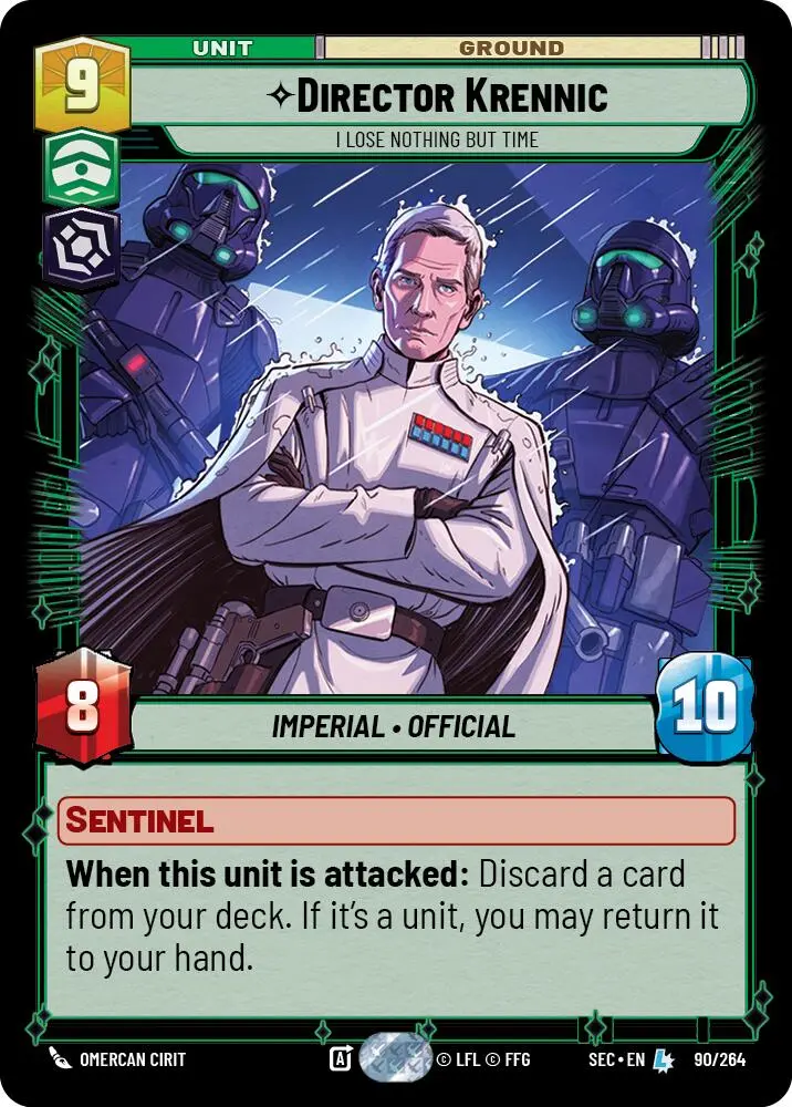 Director Krennic (90/264) - I Lose Nothing But Time (90/264) [Secrets Of Power] 1