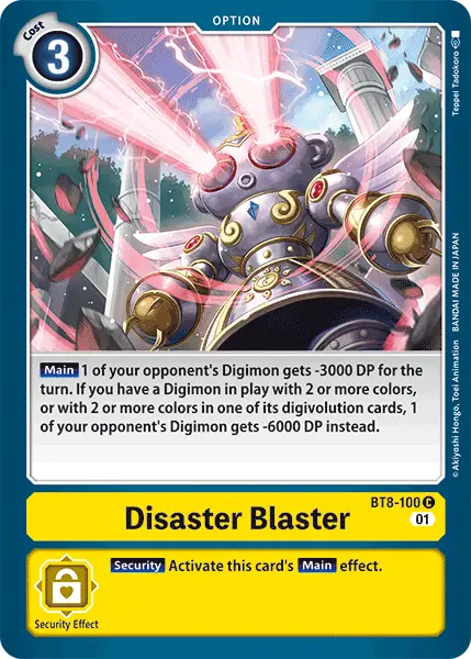Disaster Blaster [Bt8-100] [New Awakening] 1