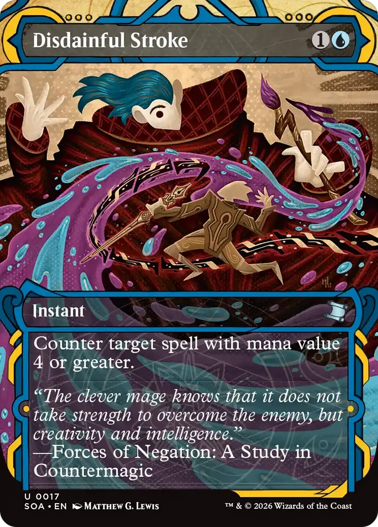 Disdainful Stroke [Secrets Of Strixhaven: Mystical Archive] 1