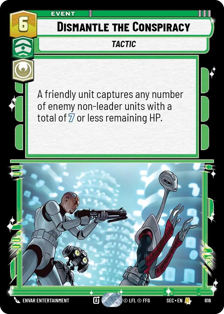 Dismantle The Conspiracy (616) (Foil) (616) [Secrets Of Power] 1