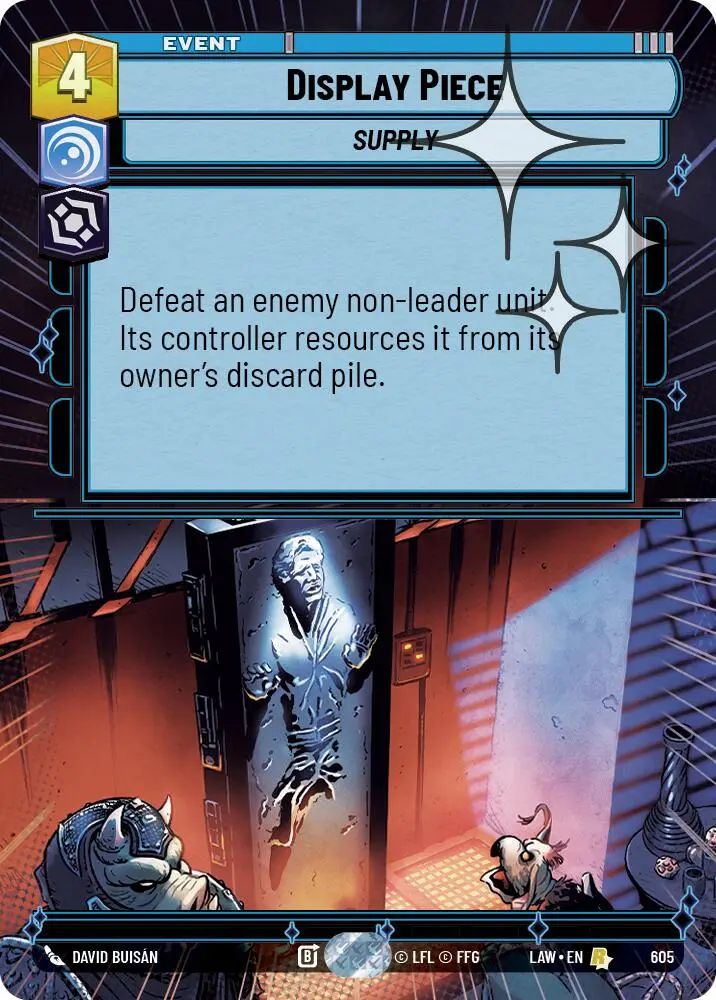 Display Piece (605) (Hyperspace Foil) (605) [A Lawless Time] 1
