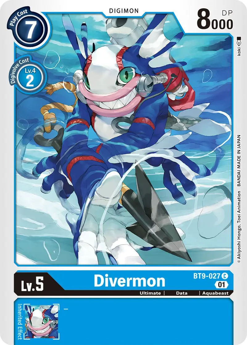 Divermon [Bt9-027] [X Record] 1