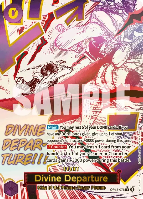 Divine Departure (Alternate Art) [Carrying On His Will] 1
