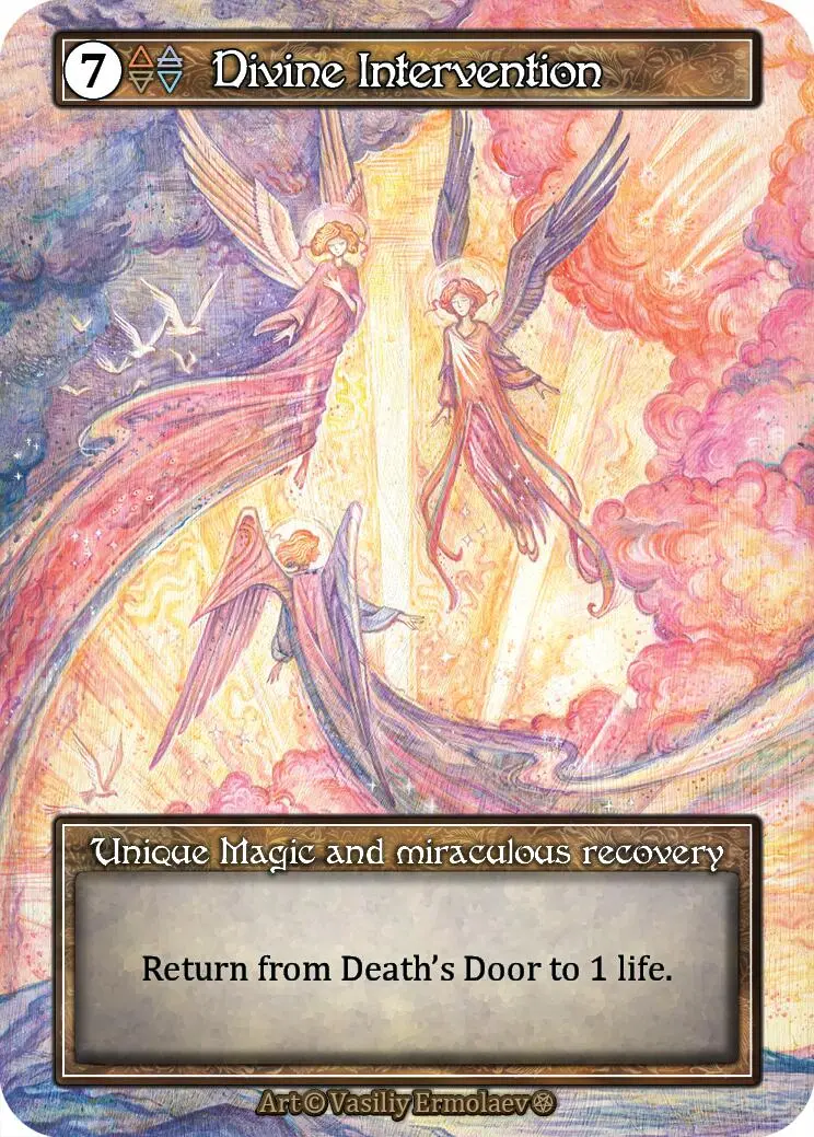 Divine Intervention (Foil) [Gothic] 1