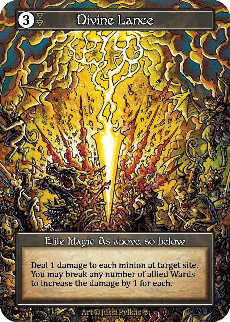 Divine Lance (Foil) [Gothic] 1