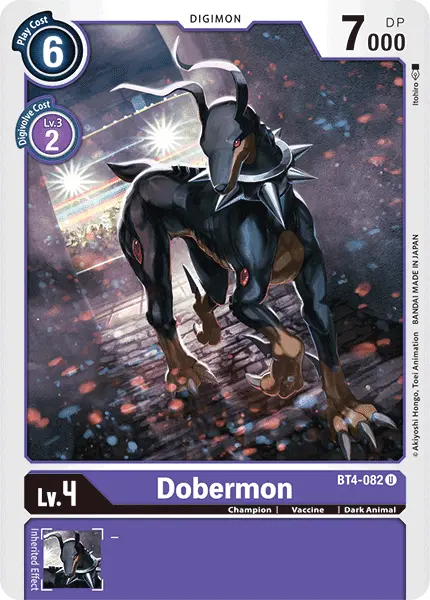 Dobermon [Bt4-082] [Great Legend] 1