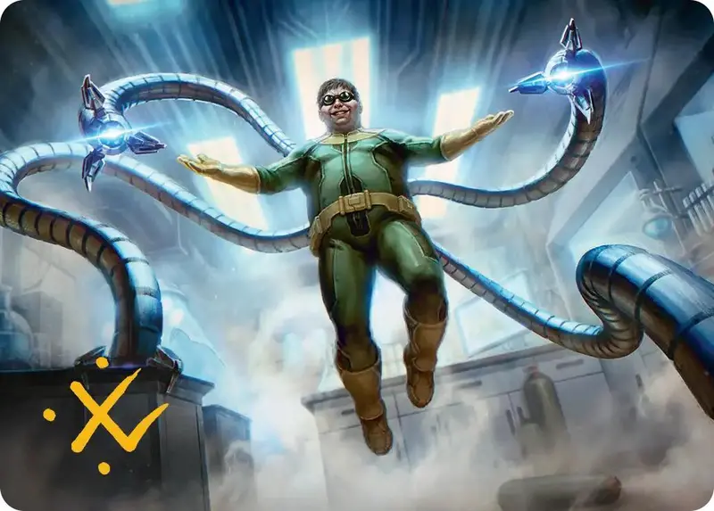 Doctor Octopus, Master Planner Art Card (25/54) (Gold-Stamped Signature) [Marvel's Spider-Man Art Series] 1