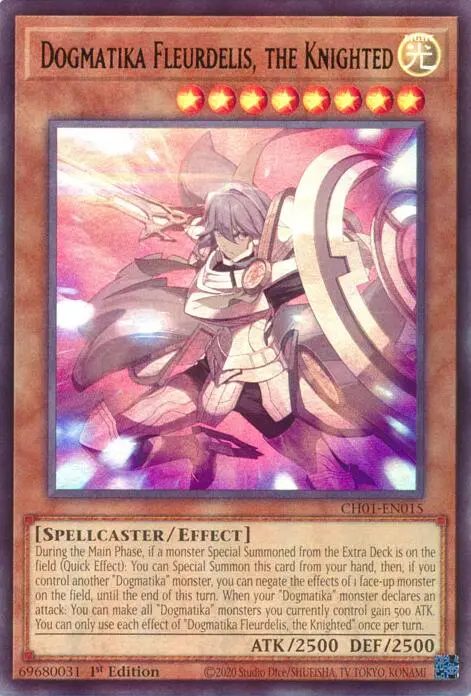 Dogmatika Fleurdelis, The Knighted [Ch01-En015] Ultra Rare 1