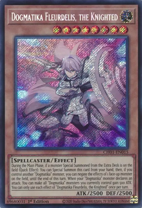 Dogmatika Fleurdelis, The Knighted (Secret Rare) [Ch01-En015] Secret Rare 1
