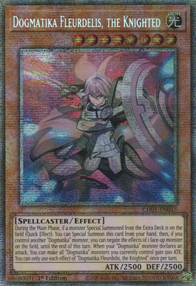 Dogmatika Fleurdelis, The Knighted (Starlight Rare) [Ch01-En015] Starlight Rare 1
