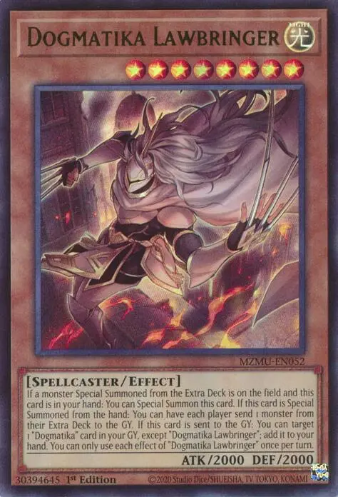 Dogmatika Lawbringer [Mzmu-En052] Ultra Rare 1