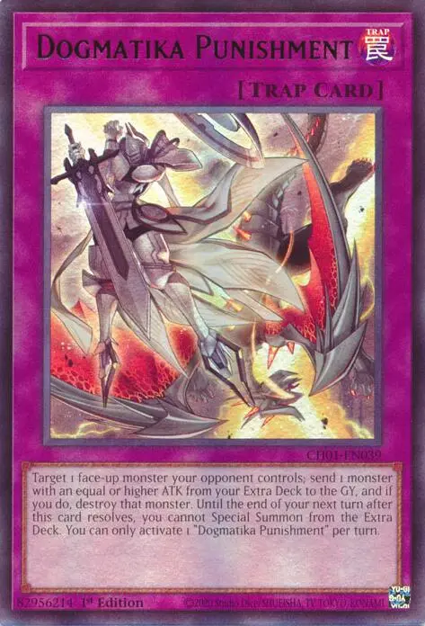 Dogmatika Punishment [Ch01-En039] Ultra Rare 1