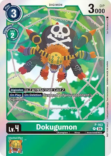 Dokugumon [P-163] (-Chain Of Liberation- Upgrade Pack [Chain Of Liberation Promos] 1