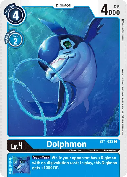 Dolphmon [Bt1-033] [Release Special Booster Ver.1.0] 1