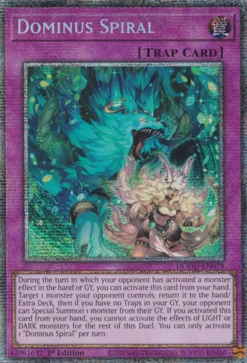 Dominus Spiral (Starlight Rare) [Dood-En079] Starlight Rare 1
