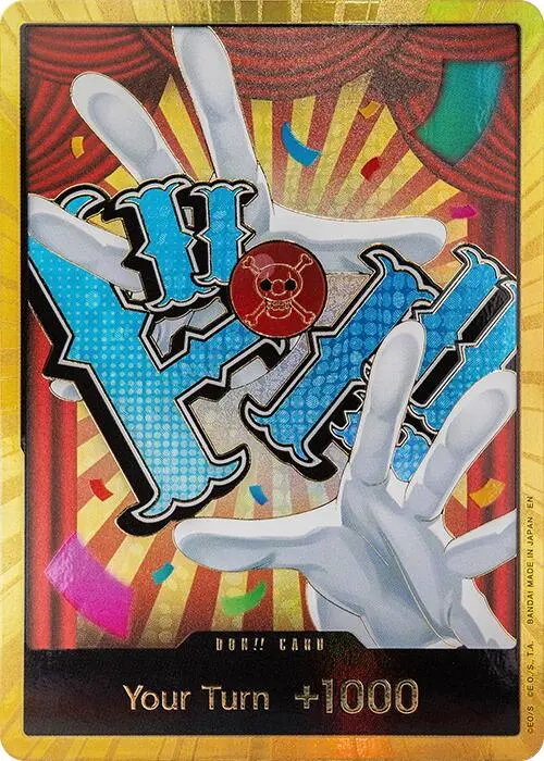 Don!! Card (Buggy) (Gold) [Premium Booster -The Best- Vol. 2] 1