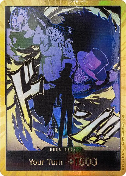 Don!! Card (Rob Lucci) (Gold) [Premium Booster -The Best- Vol. 2] 1
