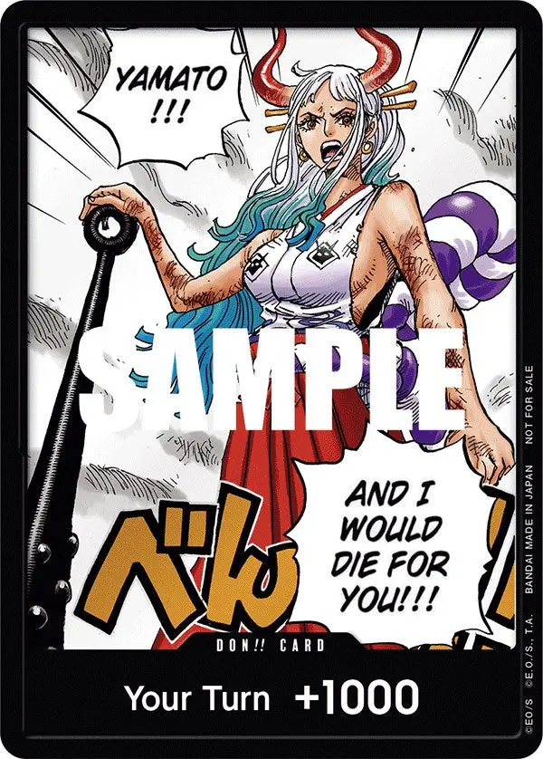 Don!! Card (Yamato) (1St Anniversary Don!! Card Pack) [One Piece Promotion Cards] 1