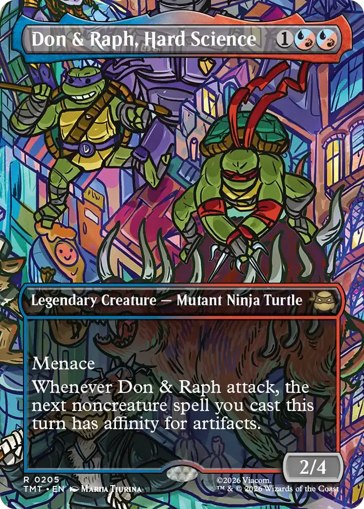 Don & Raph, Hard Science (Borderless) [Teenage Mutant Ninja Turtles] 1