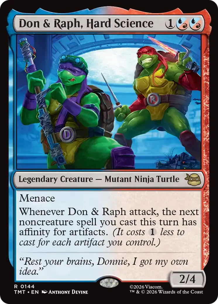 Don & Raph, Hard Science [Teenage Mutant Ninja Turtles] 1