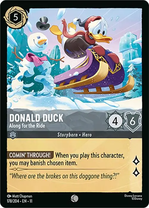 Donald Duck - Along For The Ride (178/204) [Winterspell] 1