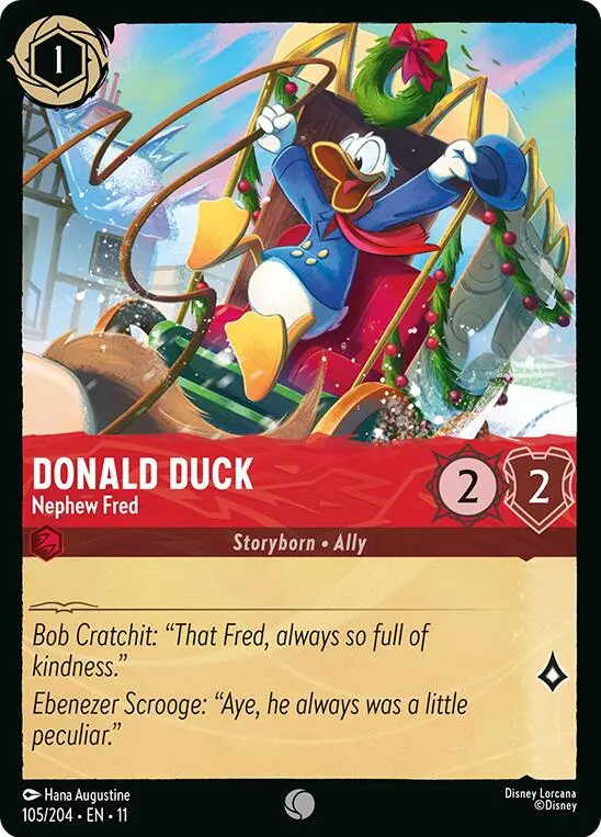 Donald Duck - Nephew Fred (105/204) [Winterspell] 1