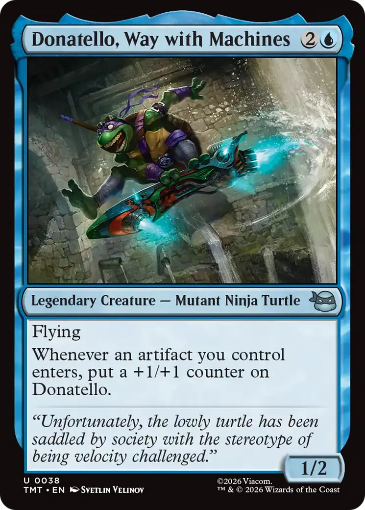 Donatello, Way With Machines [Teenage Mutant Ninja Turtles] 1