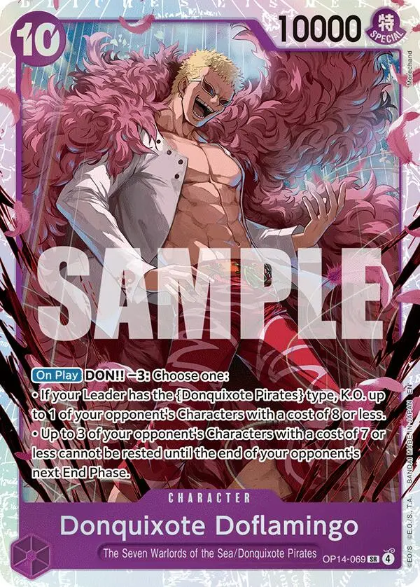 Donquixhote Doflamingo (Op14-069) [The Azure Sea's Seven] 1