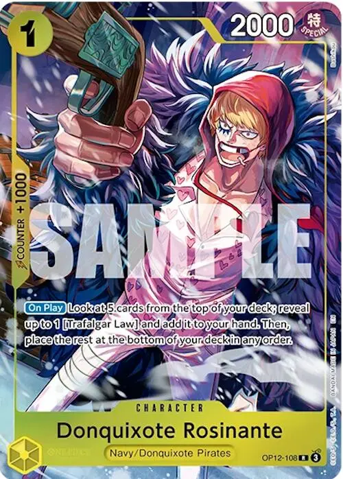 Donquixote Rosinante (Illustration Box Vol.6) [One Piece Promotion Cards] 1