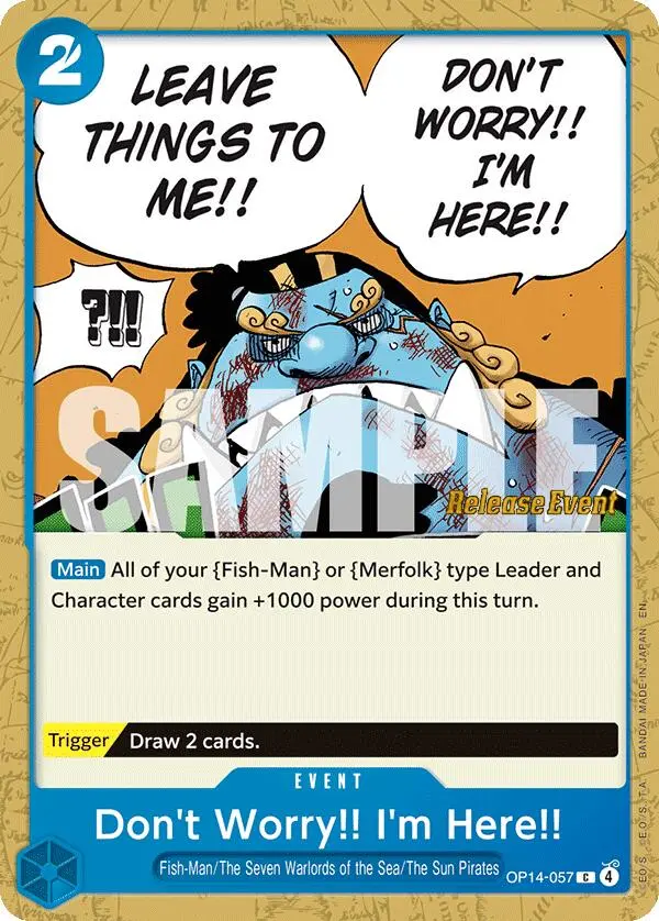 Don't Worry!! I'm Here!! [The Azure Sea's Seven Release Event Cards] 1