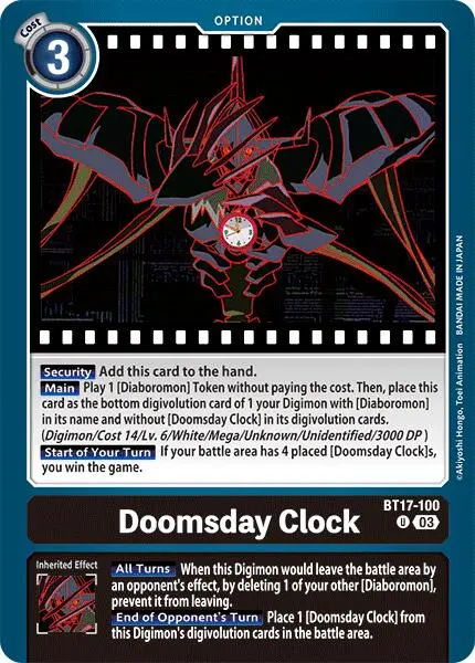 Doomsday Clock [Bt17-100] [Secret Crisis] 1