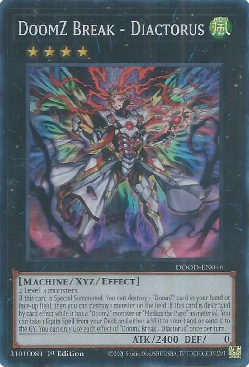 Doomz Break - Diactorus [Dood-En046] Super Rare 1