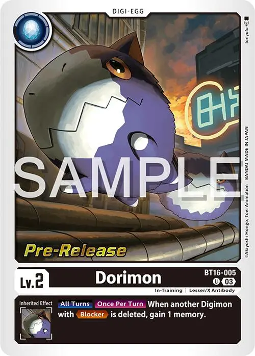 Dorimon [Bt16-005] [Beginning Observer Pre-Release Promos] 1
