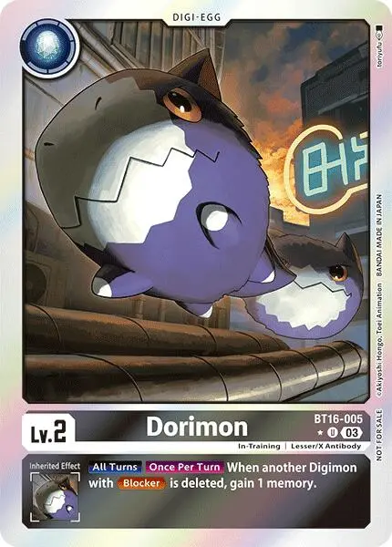 Dorimon [Bt16-005] (Box Promotion Pack: Beginning Observer) [Beginning Observer Promos] 1