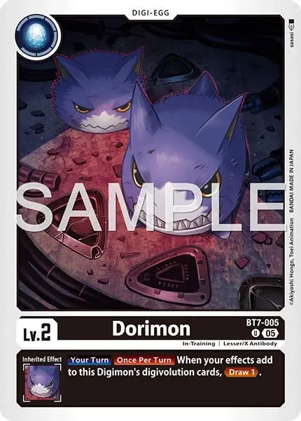 Dorimon [Bt7-005] (Reprint) [Advanced Booster Digimon Generation] 1
