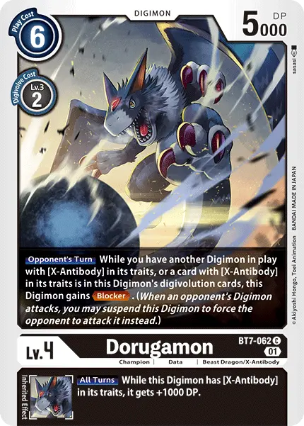 Dorugamon [Bt7-062] [Next Adventure] 1