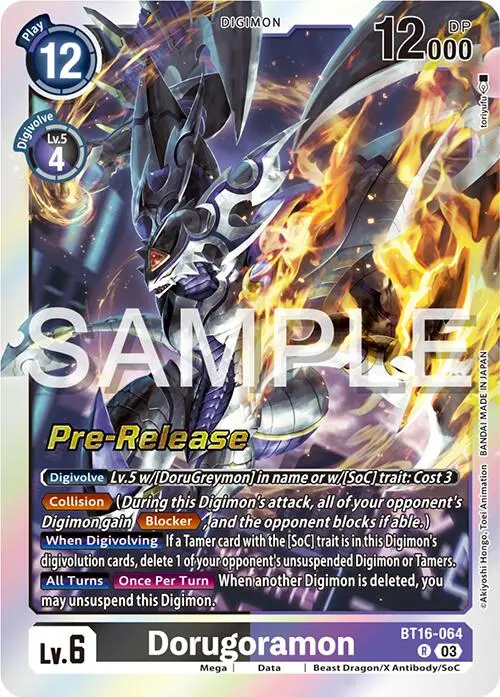 Dorugoramon [Bt16-064] [Beginning Observer Pre-Release Promos] 1
