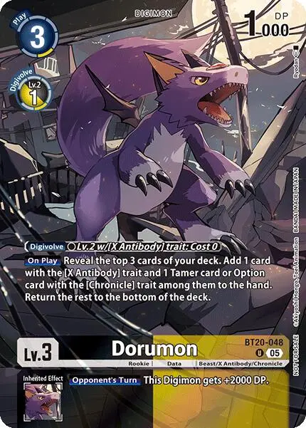 Dorumon [Bt20-048] (Box Topper) [Versus Monsters] 1